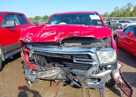 2019 Ram 1500 Big Horn/Lone Star 4X4 5'7 Box from USA, damaged, VIN 1C6SRFFT2KN619649